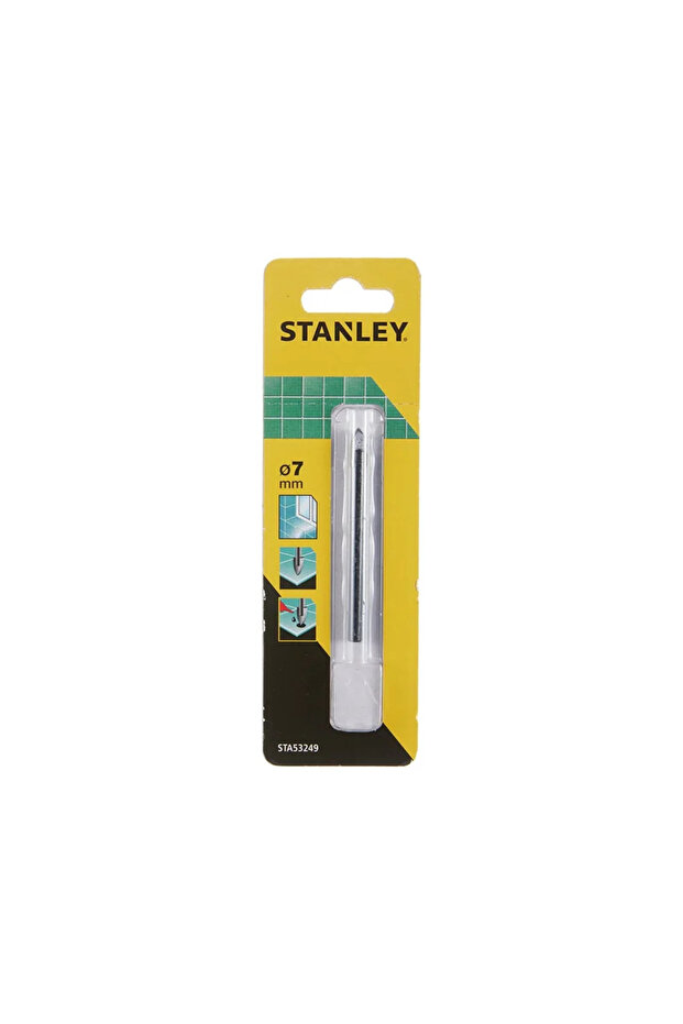 Glass and ceramic drill bit Ø7 x 77 mm Stanley