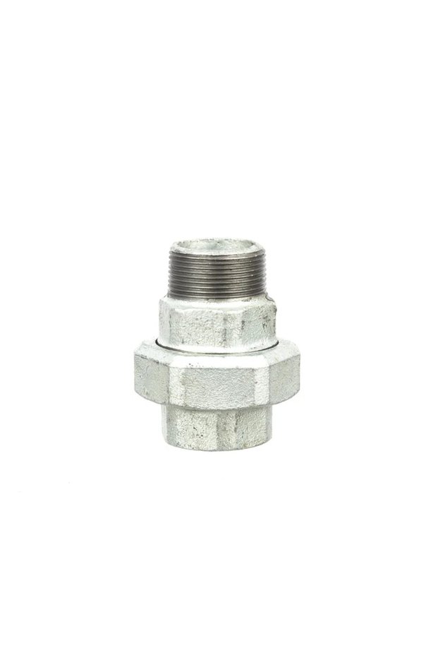 Dutch coupling, galvanized, internal thread - external thread, connection 1/2'