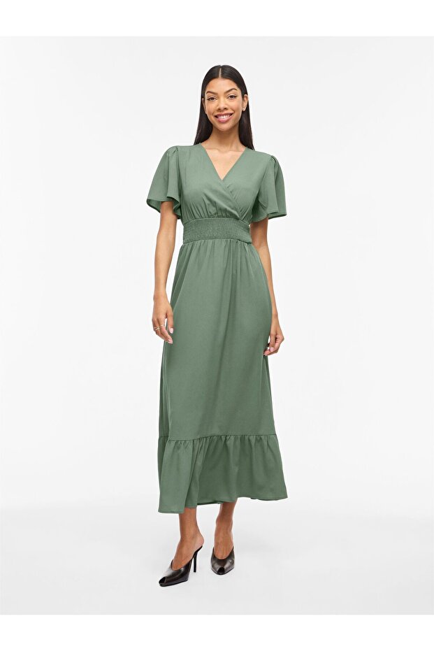 Maxikleid VIMATHILDE Kurzärmeliges - 1