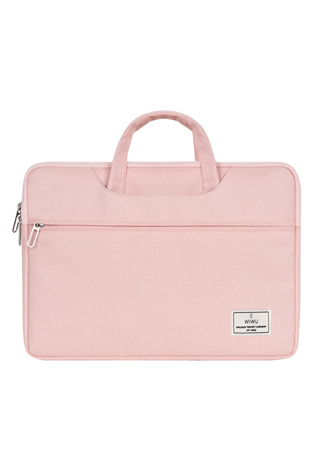 VHB Laptop Sleeve Bag with Handle for 14 & 15.6 Inch Laptop – Pink