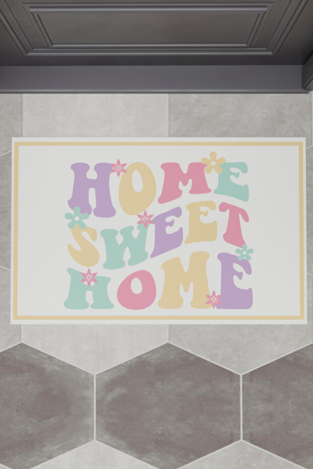 Home Sweet Home Decorative Multi-Purpose Indoor and Outdoor Door Mat