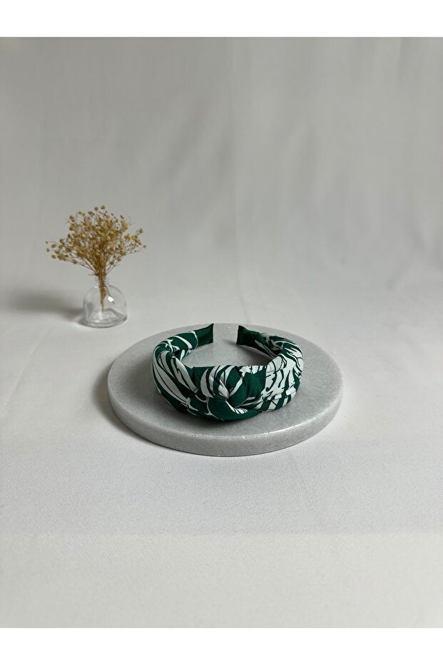 Patterned Knotted Crown Hair Band