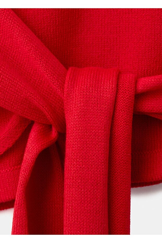 Bağ detaylı kazak - 5