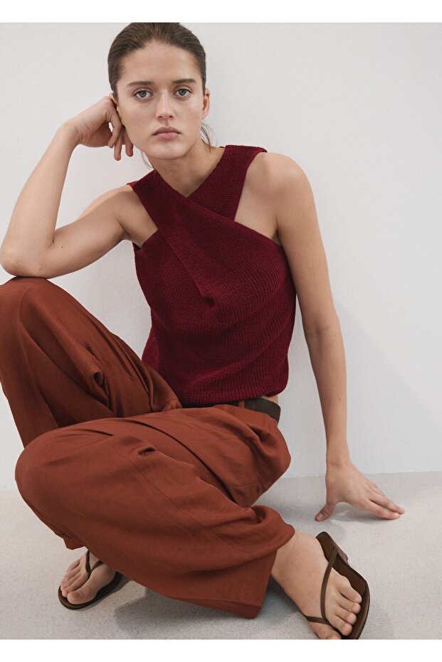 Anvelop örgü bluz - 7