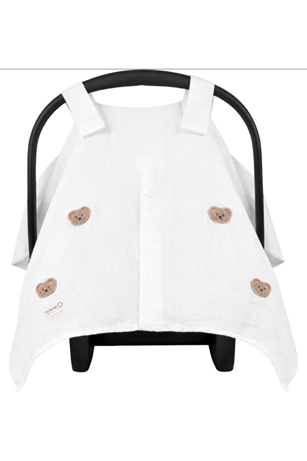 Embroidered Stroller Cover, Newborn Baby Gift