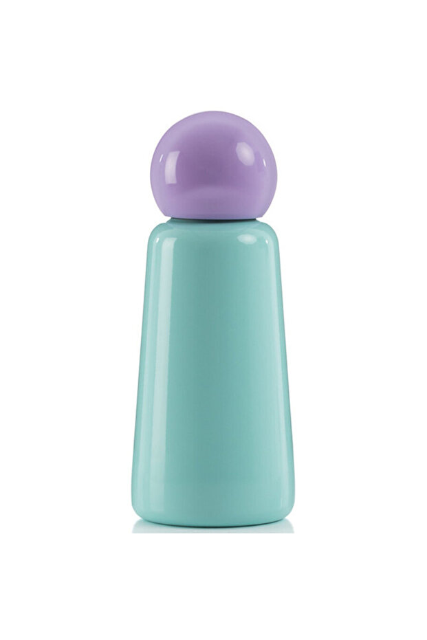 Water Bottle – 300 ml Mint & Lilac – Keeps Drinks Hot & Cold