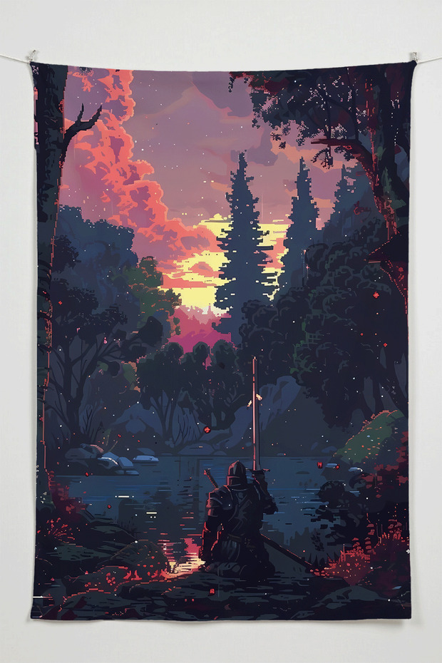 Dark Souls Wall Covering – Large Size Tapestry Wall Rug Sq, Game Anime Movie Room Decor