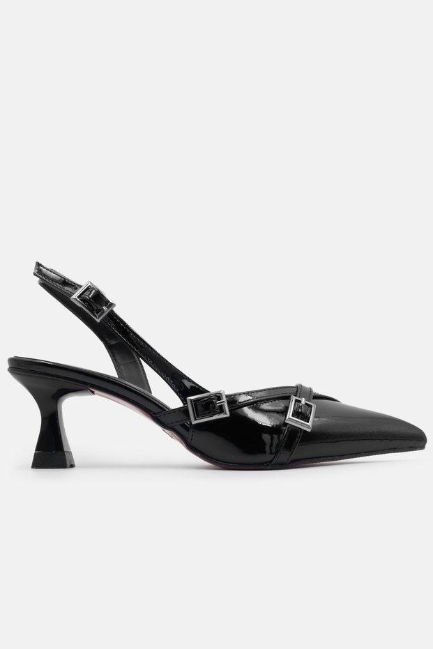 Women's Heeled Stiletto Black 5-7cm Stylish Ideal Heel Women's Shoes