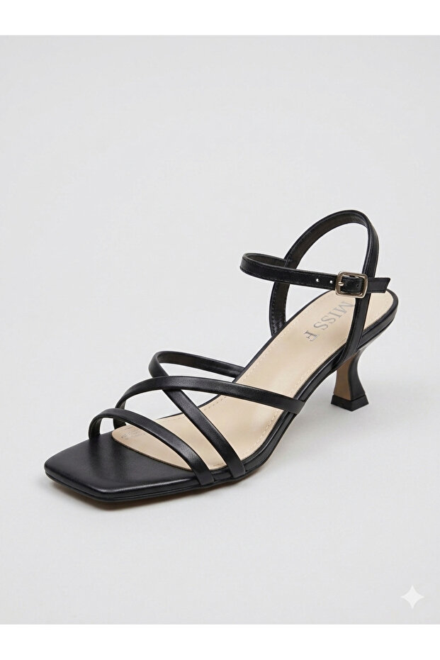 Int1223Y062 3Fx Black Women's Heeled Shoes