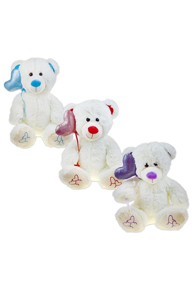 Pl62486 30 cm Heart Balloon Bear
