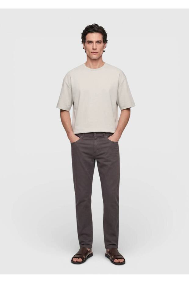 Taş Düz Sweatshırt - 1