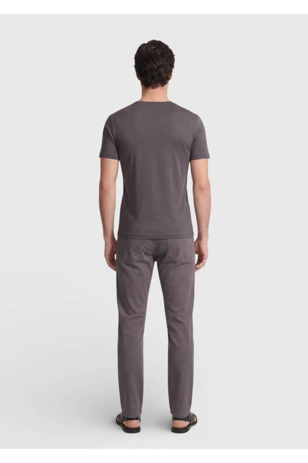 Mürdüm Düz Sweatshırt - 4