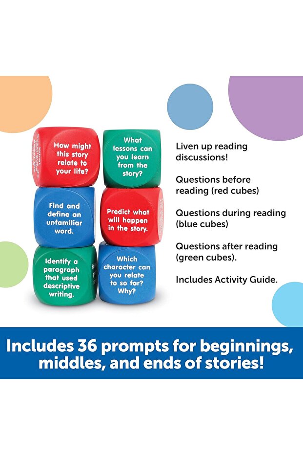 Reading Comprehension Cubes - 3