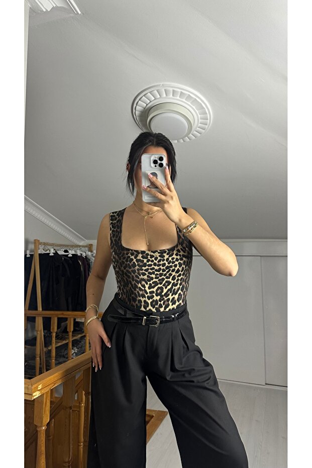 LEOPAR BODYSUİT - 7