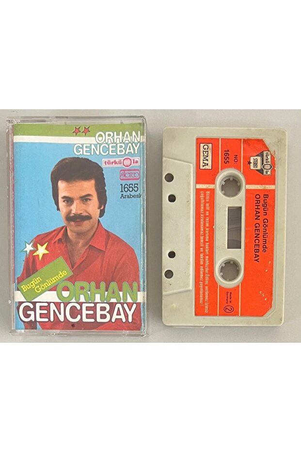 Orhan Gencebay Today in My Heart Turkish Blue 1655 German Edition Cassette