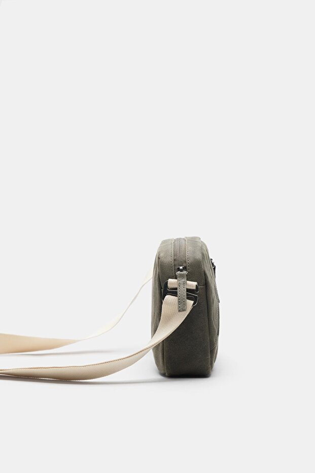 Eskitme çapraz askılı çanta - 4