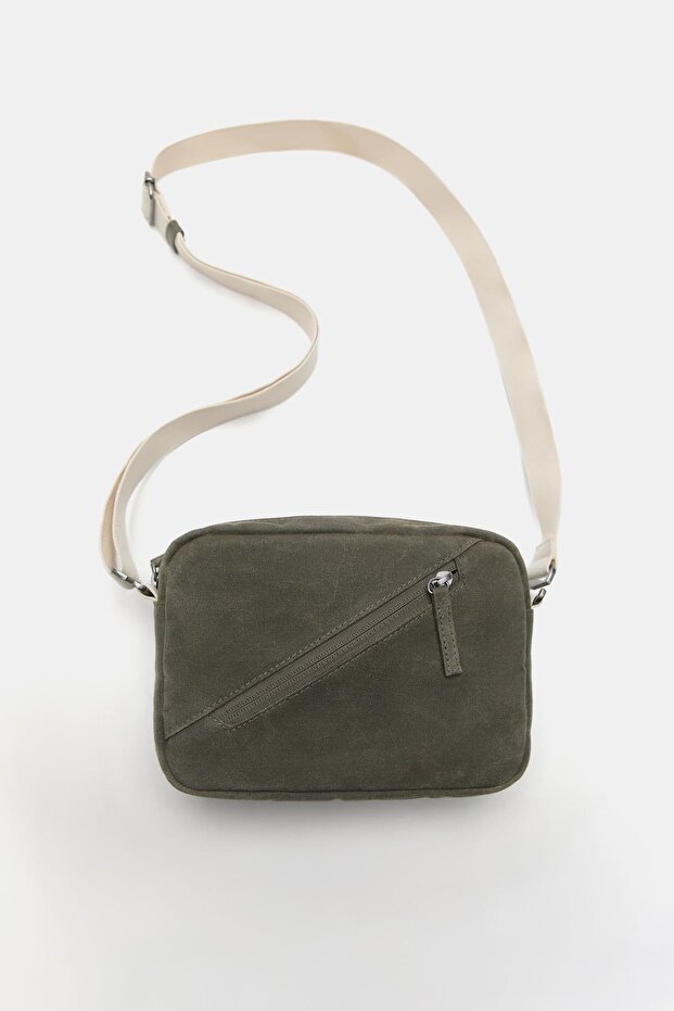 Eskitme çapraz askılı çanta - 3