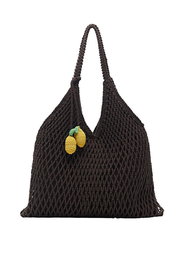 Makrome tote çanta - 2