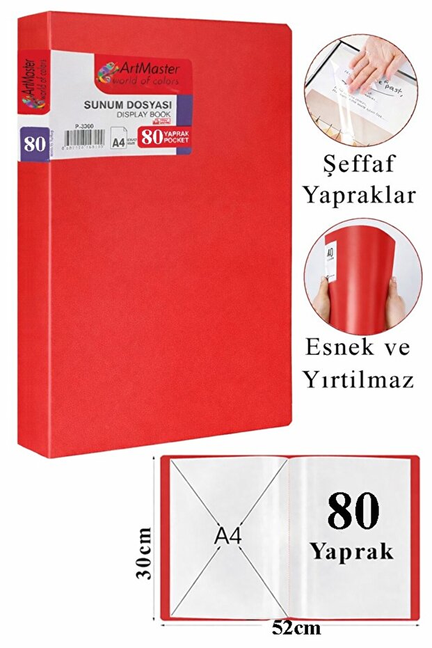 ملف عرض تقديمي أحمر، 80 حقيبة، 1 حقيبة، ملف كتالوج، 80 حقيبة، ملف بلاستيكي ذاتي التجميع