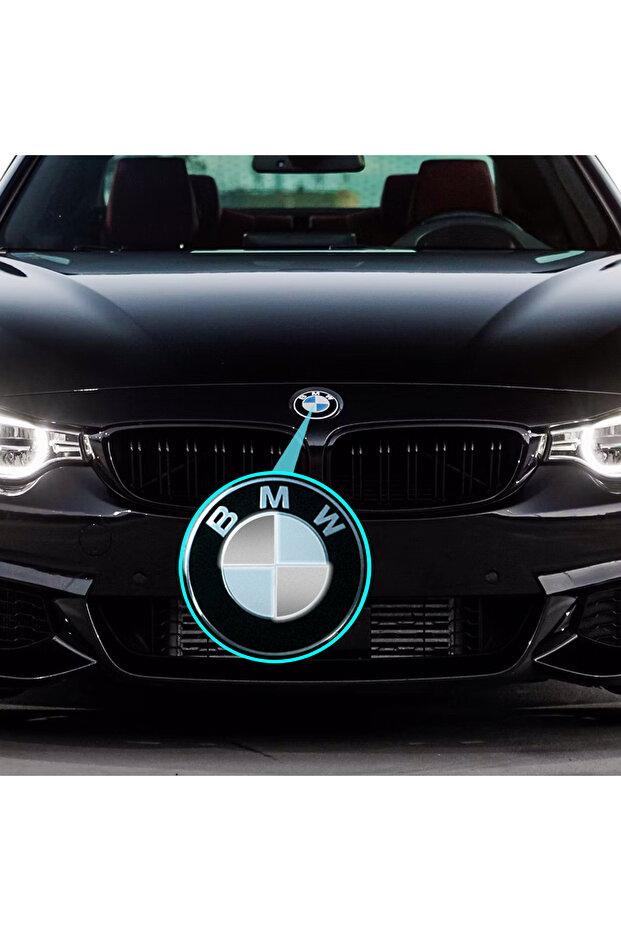 11×4 نصف دائرة + 1×2 نصف دائرة لشعار BMW، مجموعة ملصقات بأحجام مختلفة (46 قطعة)