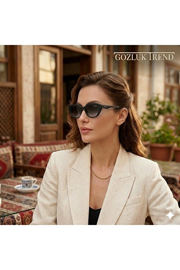 0Vo5711S W44/8G - 51 Black Women's Sunglasses