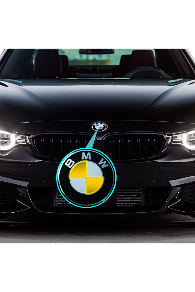 11×4 نصف دائرة + 1×2 نصف دائرة لشعار BMW، مجموعة ملصقات بأحجام مختلفة (46 قطعة)