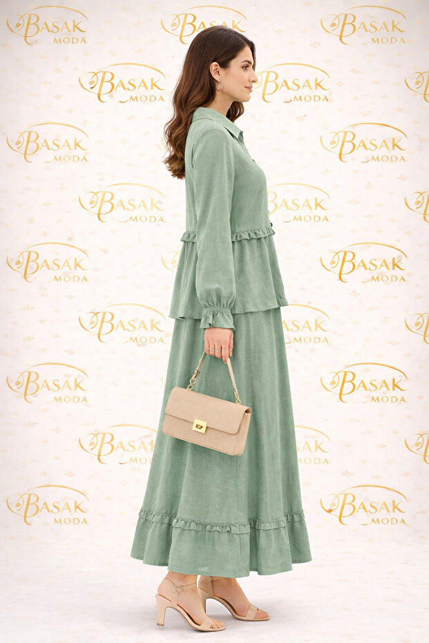 MKBAŞAK MODA ETEKLİ TAKIM - 2