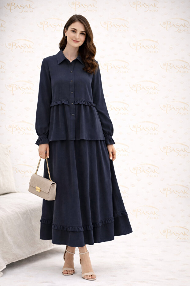 MKBAŞAK MODA ETEKLİ TAKIM - 1