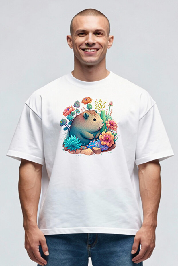 Tricou Oversize - Capybara - 2