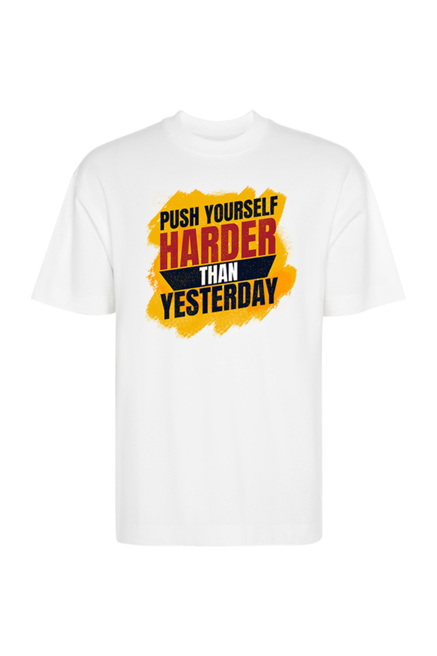 Tricou Oversize - Push Harder - 3