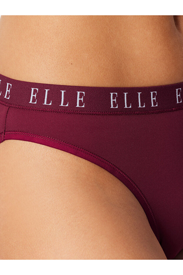 Slip High Leg Logo - 3