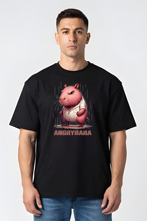Tricou Oversize - AngryBara - 2