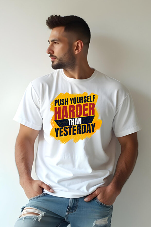 Tricou Oversize - Push Harder - 2