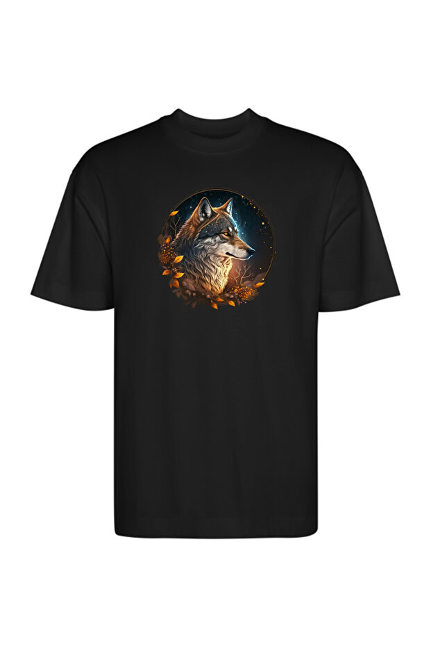 Tricou Oversize - Lup - 3