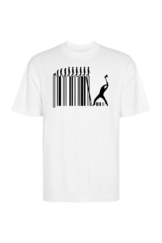 Tricou Oversize - Barecode - 2