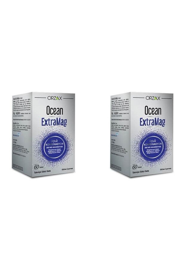 Ocean Extramag 200 Mg Magnesium 60 Tablet 2-Pack