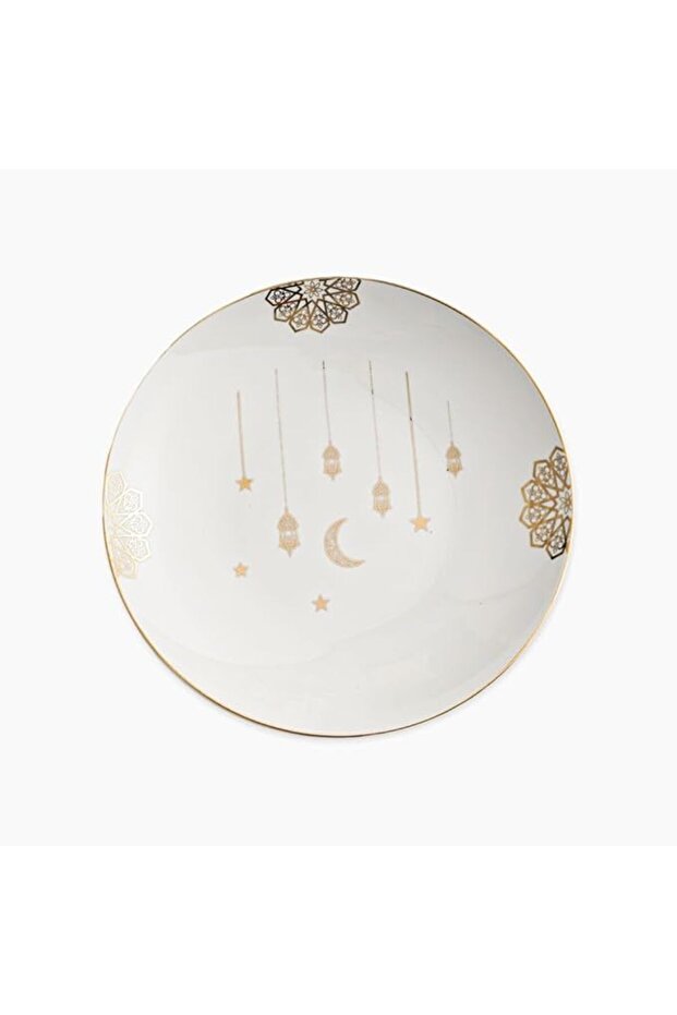 Zinnia Libya Serving Plate – Golden Decorations