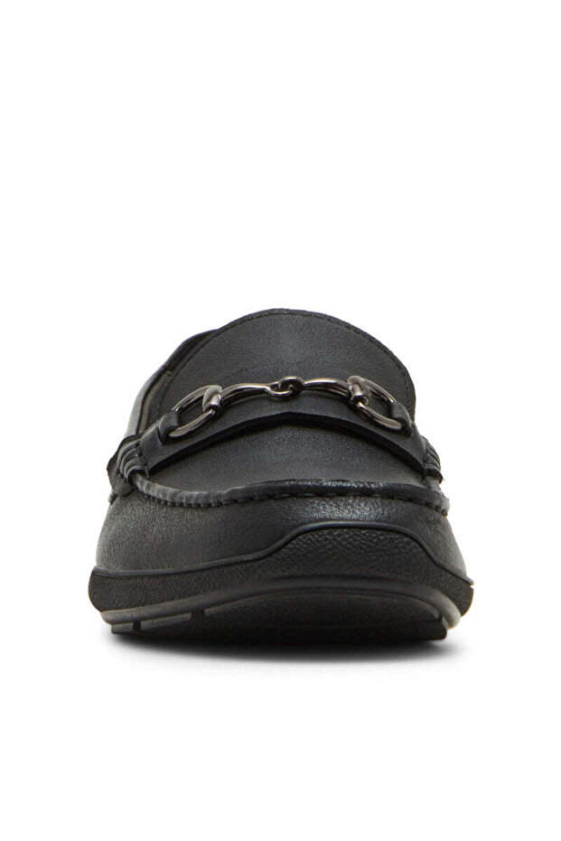 Rockings Solid Black Loafers - 3