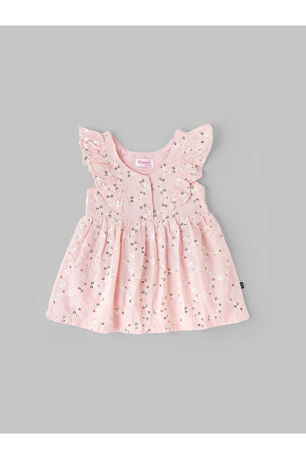 Popees Sleeveless Printed Frock (3-36 Months) for Baby Girls