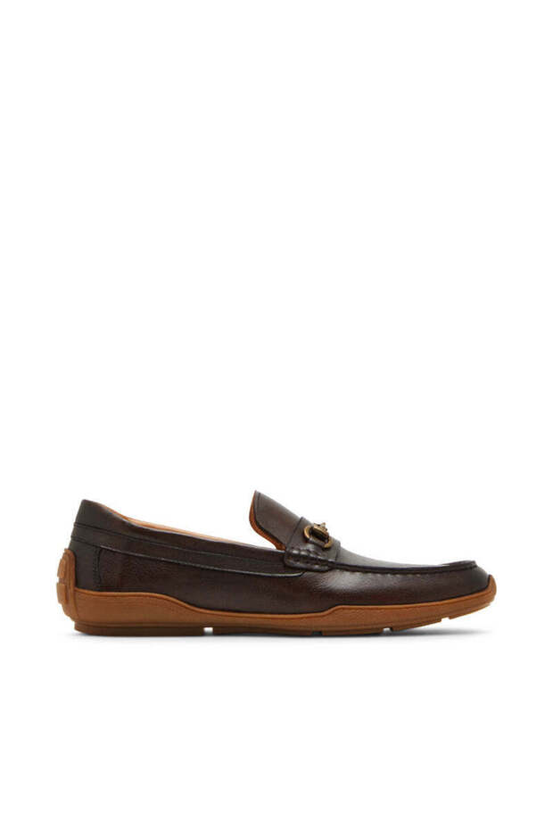 Rockings Solid Brown Loafers