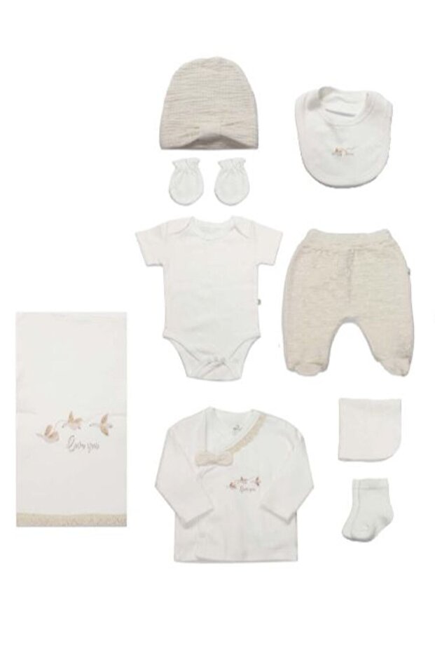 Bistyle Hospital Release Pack of 10 Love You Smile Ecru - Beige