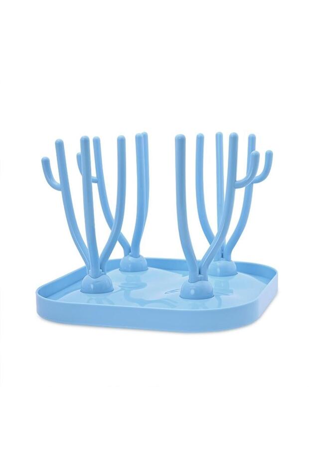 Moonlight Blue bottle and accessory drying rack
