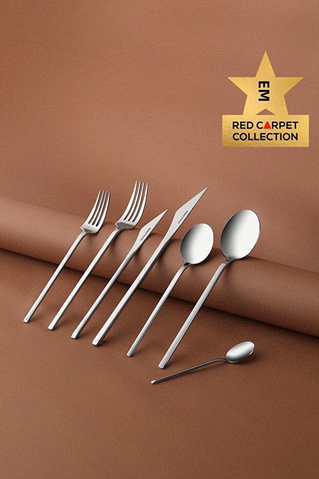 Look 316 Steel 84 Pieces 12 Person Premium Fork Spoon Knife Set Boxed