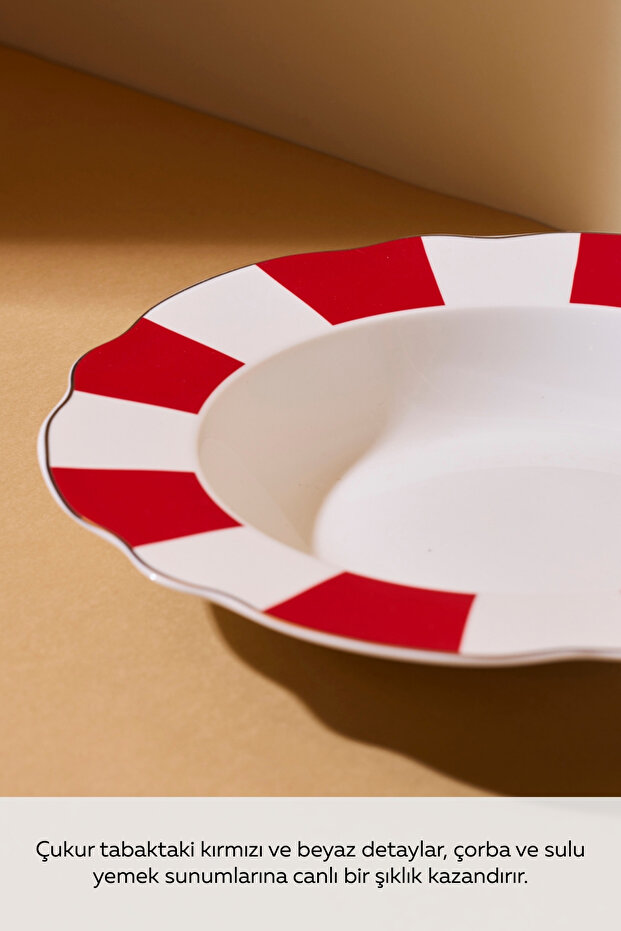 Red Bone Çukur Tabak 22 cm - 4