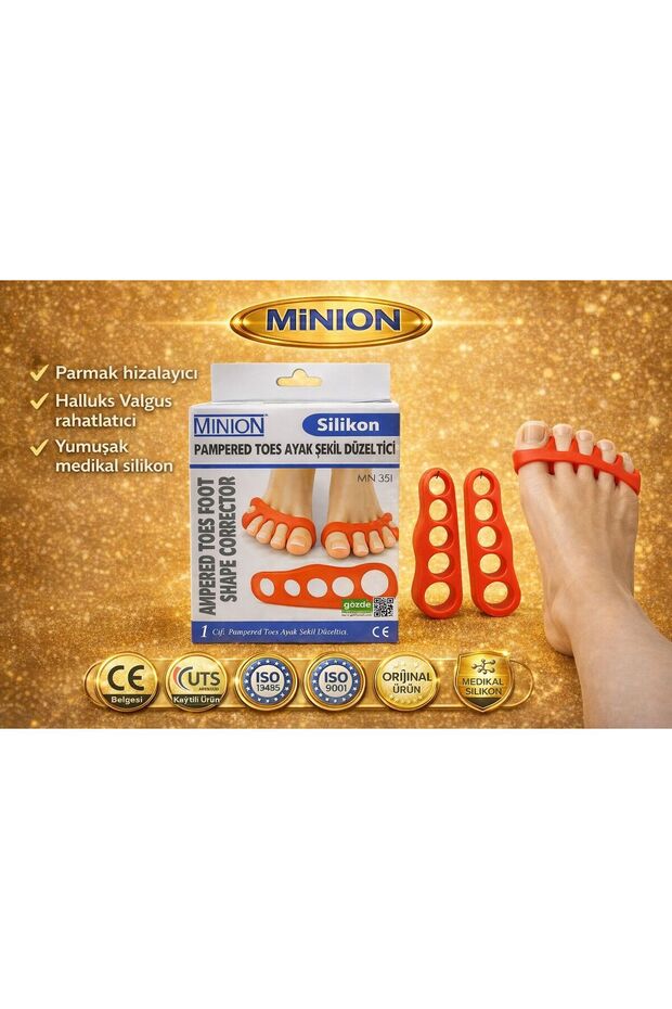 Foot Shape Corrector Pampered Toes Toe Separator