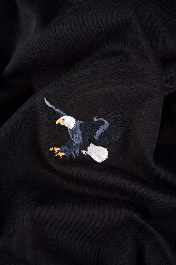 Μπλουζάκι Eagle Premium - Μαύρο - 2