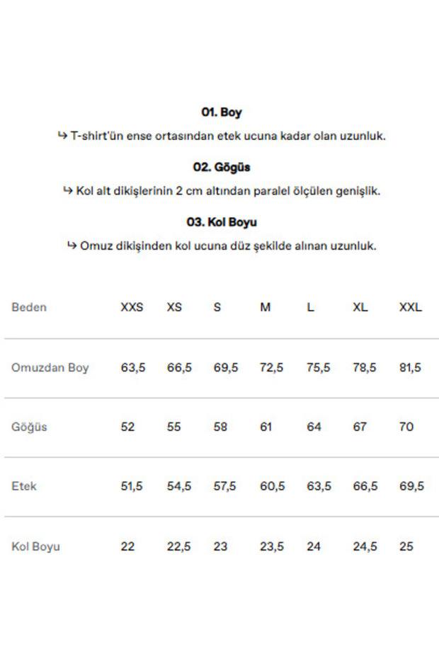 Basic Oversize Premium T-shirt - Beyaz - 5