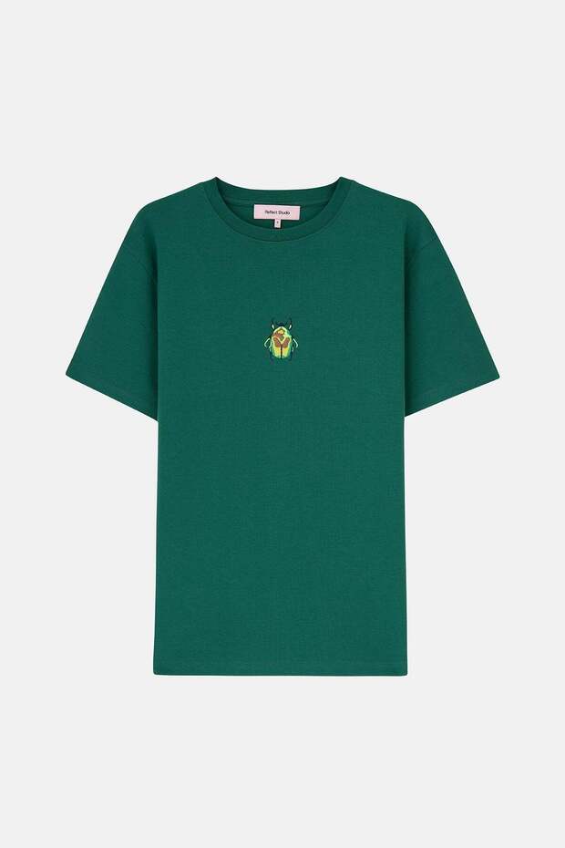 Beetle Premium T-Shirt - Nefti Green