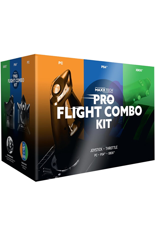 Maxx Tech Pro Flight Combo - PS4/PC/XBOX - 1
