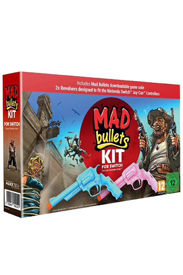 Mad Bullets (Code in a Box) + 2 Revolvers Kit - Switch - 1